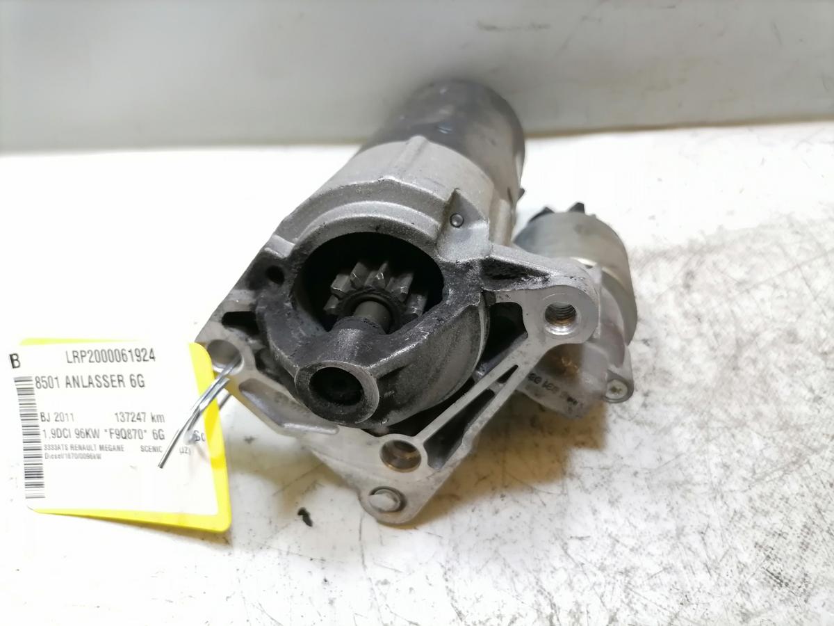Renault Scenic 3 original Anlasser Starter 1,9DCI 96KW Bj.2011